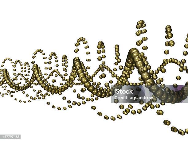 Golden Hélice De Foto de stock y más banco de imágenes de ADN - ADN, Abstracto, Diseño ondulado