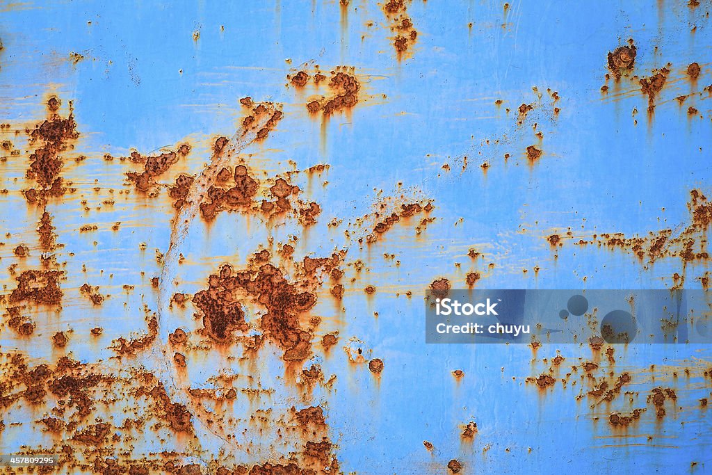 rusty grunge fondo placa de hierro - Foto de stock de Acero libre de derechos