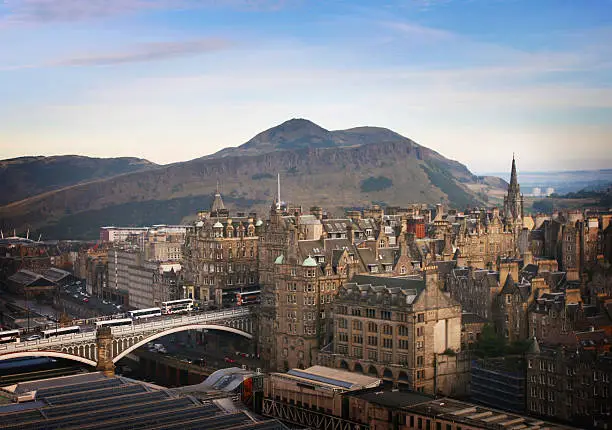 Photo of Edinburgh skyline