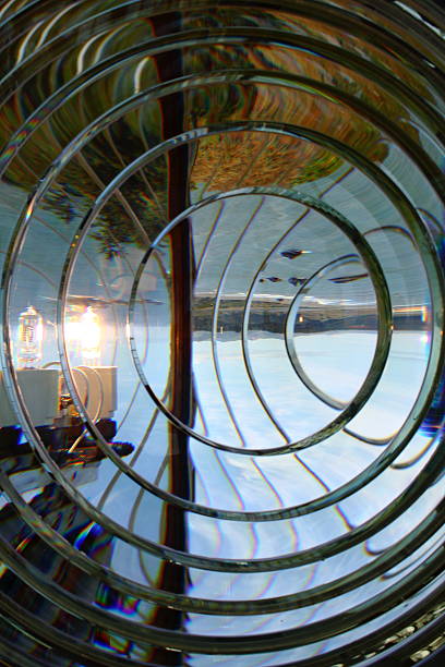istock Lit Lamp in Fresnel Lens 457836447