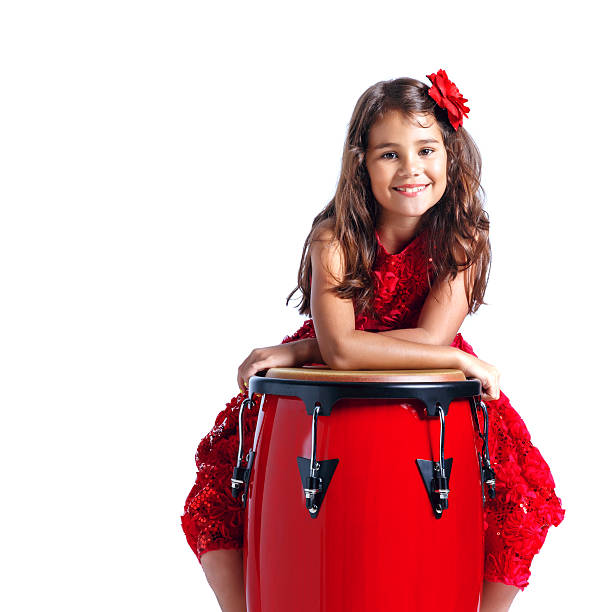 istock cuban girl with conga 457857197