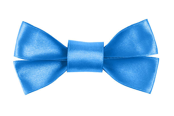 istock blue festive bow made from ribbon 457857817