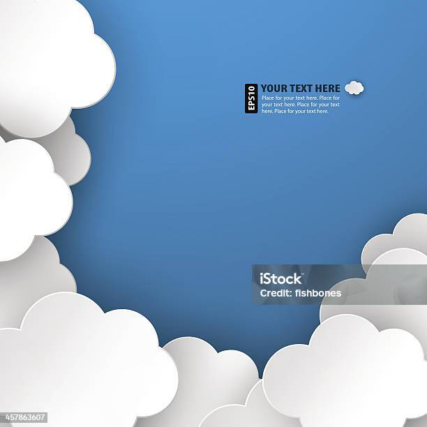 Computação Em Nuvem - Arte vetorial de stock e mais imagens de Computação em nuvem - Computação em nuvem, Moldura - Composição, Moldura de Quadro