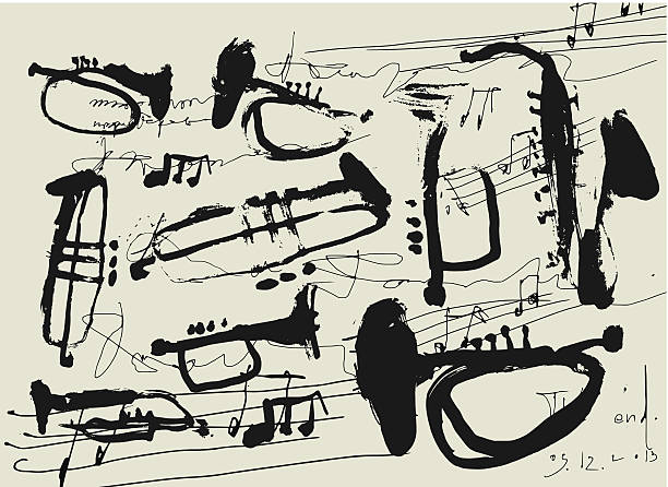 Winds Winds. musical instrument illustrations stock illustrations