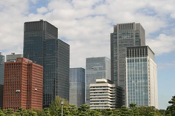 Photo of Tokyo office building