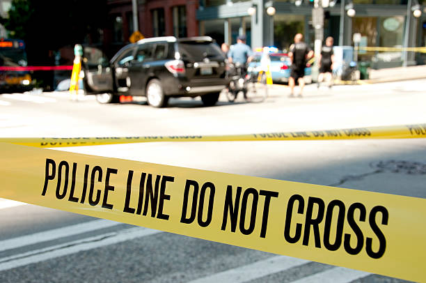 istock Police line at a crime scene 457896731