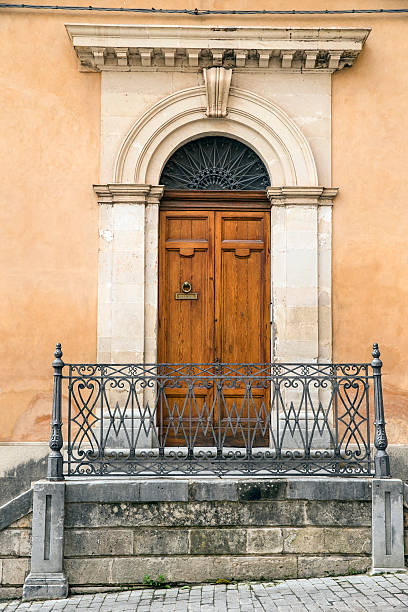 istock Old Door in Ragusa Sicily 457902453