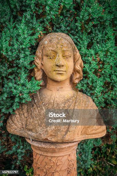 Garden Bust Stock Photo - Download Image Now - Adult, Bust - Sculpture, Chest - Torso