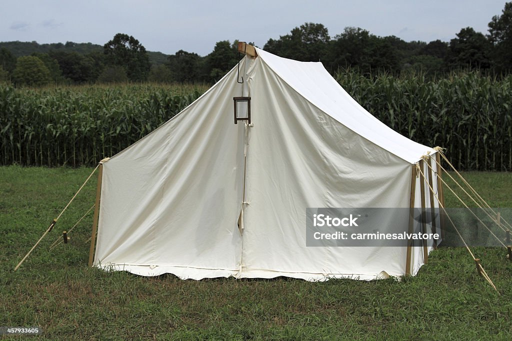 decaan Verstrikking informeel The Big Tent Stock Photo - Download Image Now - American Civil War,  Battlefield, Civil War - iStock