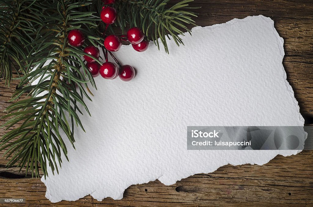 Tarjeta de Navidad con decoración - Foto de stock de Adorno de navidad libre de derechos