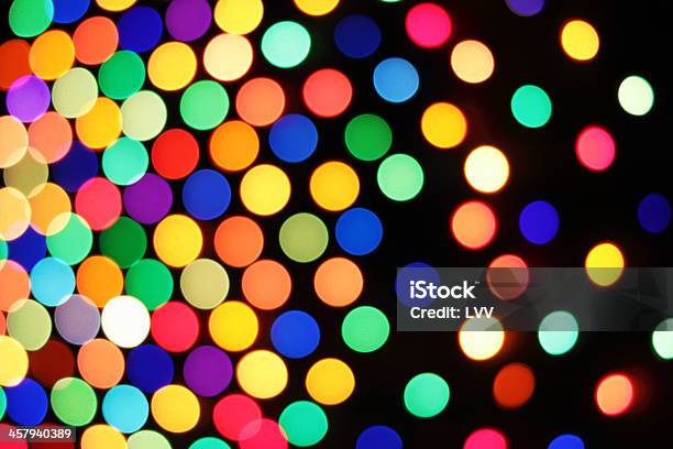 Festive Colorful Soft Focus Background Perspective View Stock Photo - Download Image Now