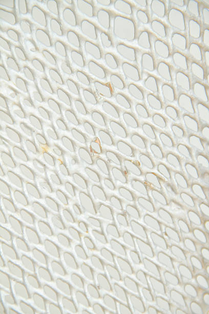 istock white metal texture with abstract holes 457941149