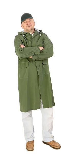 istock Man in coat with crossed arms. 457942983