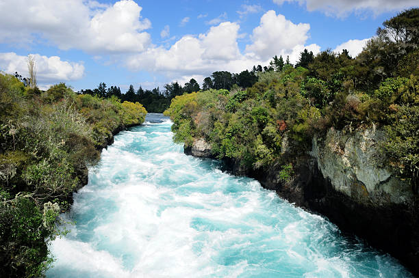 istock Huka falls, New Zealand 457944879