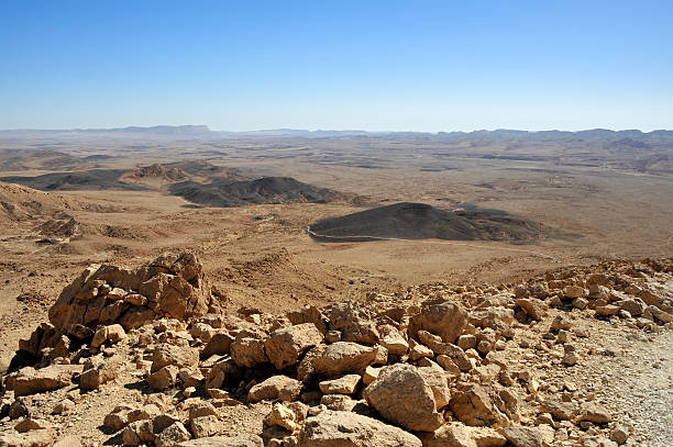 istock Ramon crater in Negev desert. 457948101