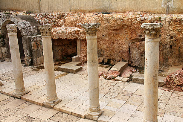 istock Ancient Roman Cardo street. 457950691