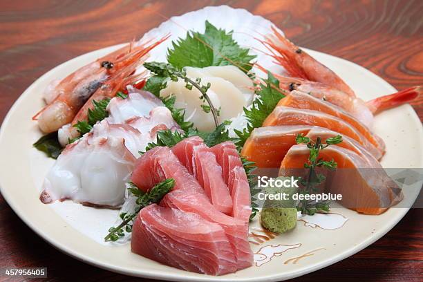 Sashimi Stock Photo - Download Image Now - Fish, Hamachi, Horizontal