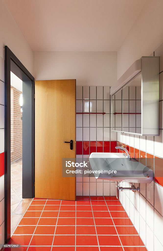 Architecture, interior house, bathroom Architecture, interior house, nice bathroom Architecture Stock Photo