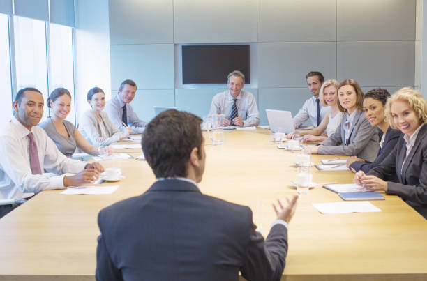 istock Business people in meeting 457982977