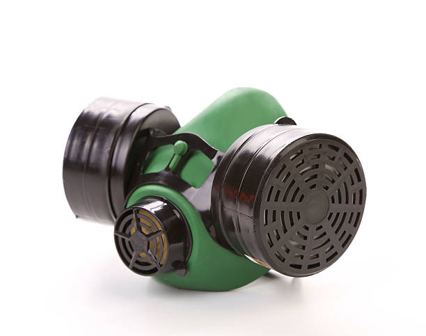 istock Close up of gas mask 458002335