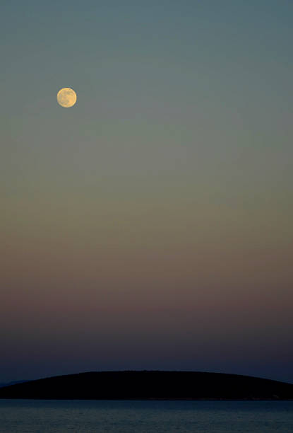 istock Sunset Over Small Island in Greece 458014193