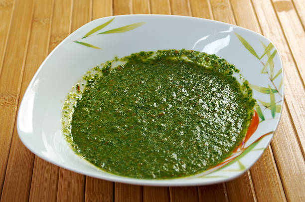 istock Yemenite sauce zhug 458038775