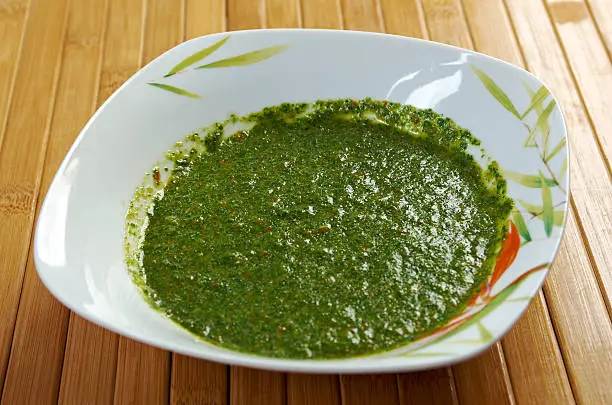 Photo of Yemenite sauce zhug