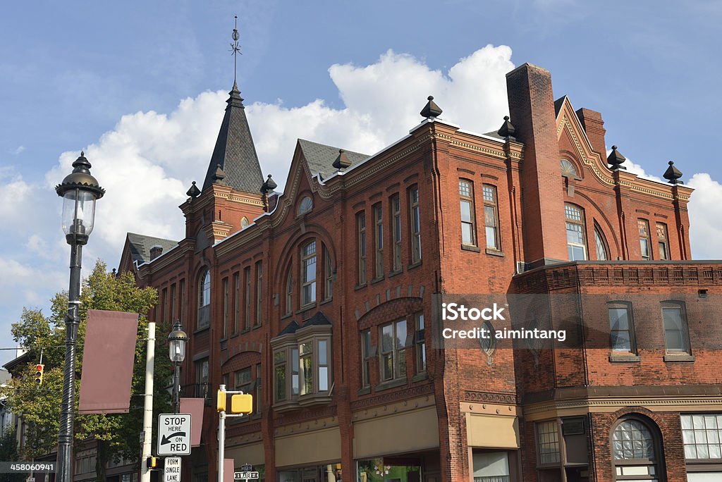 Gebäude in der Innenstadt von Bellefonte - Lizenzfrei Bellefonte - Pennsylvania Stock-Foto