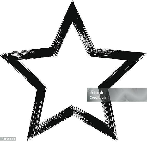 Star Stock Illustration - Download Image Now - Star - Space, Star Shape, Drawing - Activity
