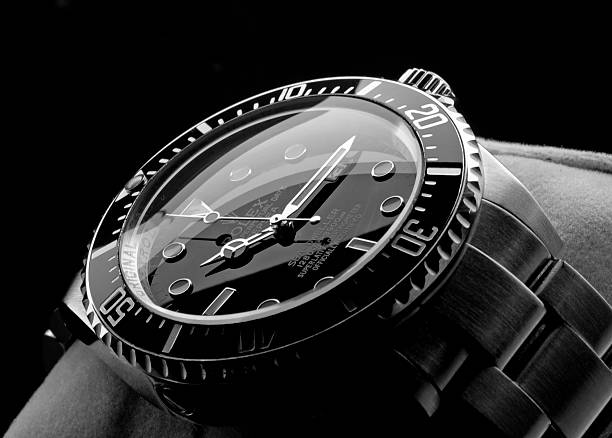 rolex deepsea relógios de pulso - brand name - fotografias e filmes do acervo