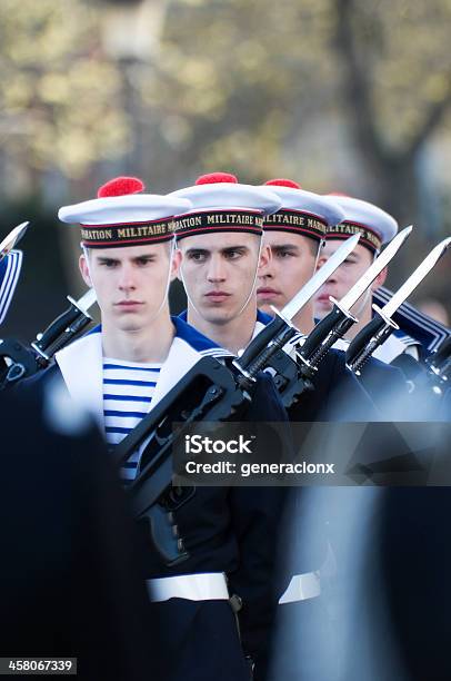 Esercito Francese - Fotografie stock e altre immagini di Cadetto della Cittadella - Cadetto della Cittadella, Arma da fuoco, Baionetta