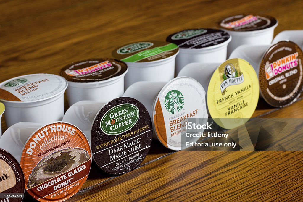 K-Cup saquinho de café - Foto de stock de Keurig Green Mountain royalty-free