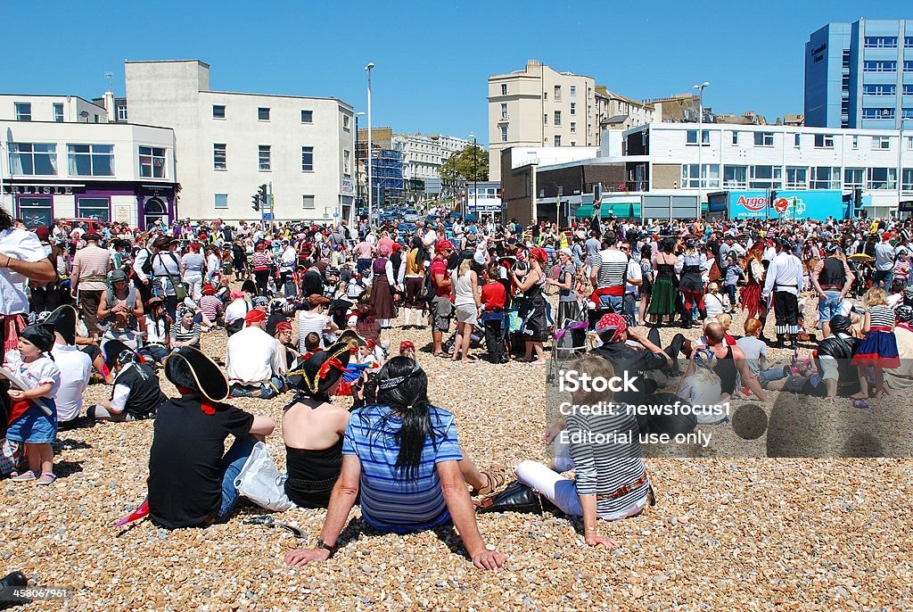 Pirate dia, Hastings - Foto de stock de Cidade pequena royalty-free