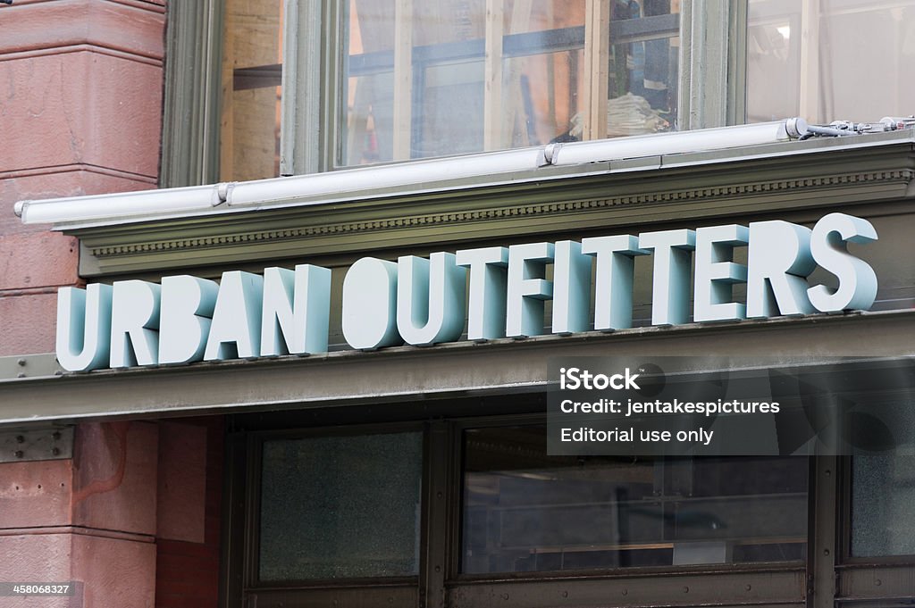 Urban Outfitters "Toronto, Canada - February 23, 2011: The exterior of the Urban Outfitters store on Yonge Street in downtown Toronto.  Urban Outfitters operates over 140 locations worldwide." Urban Outfitters Stock Photo