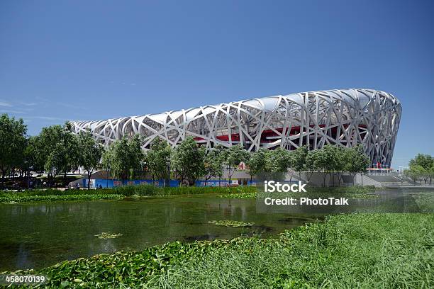 北京国家オリンピック会場鳥の巣xxxxxlarge 베이징에 대한 스톡 사진 및 기타 이미지 - 베이징, 스타디움, 베이징 올림픽 경기장