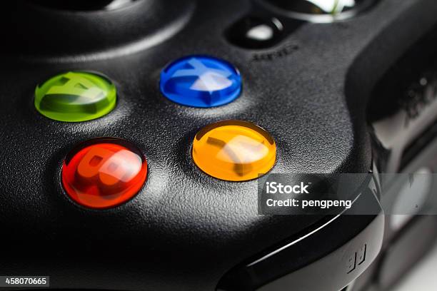 Gry Na Konsolę Xbox Konsoli Przyciski - zdjęcia stockowe i więcej obrazów Bez ludzi - Bez ludzi, Białe tło, Cień