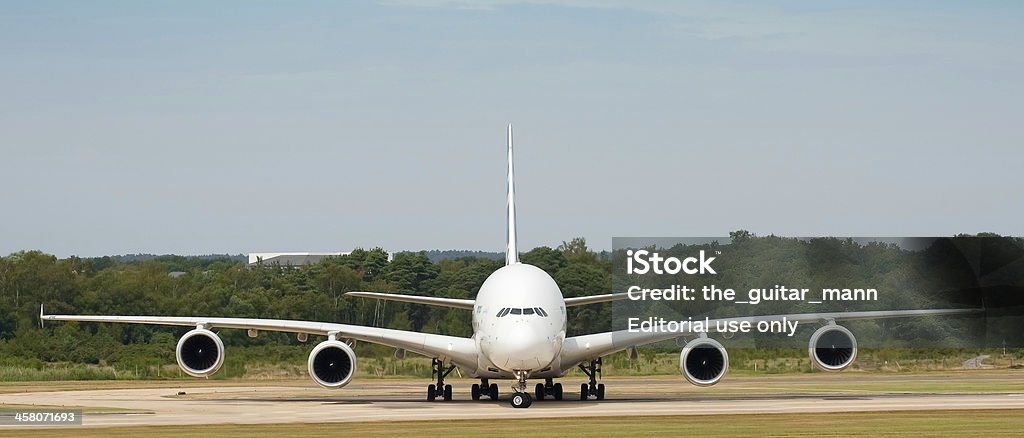Airbus A380 da - Royalty-free Airbus A380 Foto de stock