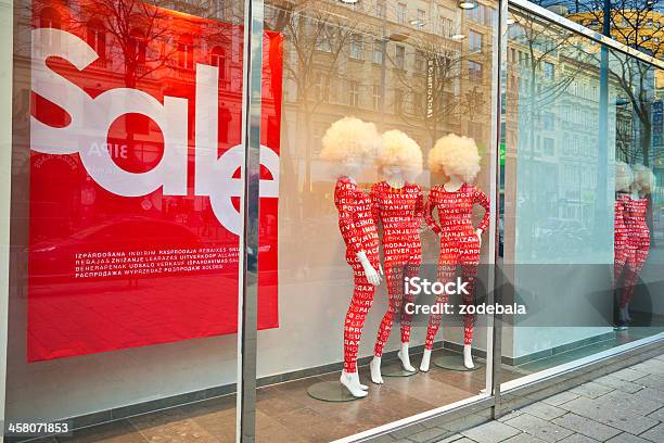 Sales At Clothes Store Stock Photo - Download Image Now - Clothing Store, Austria, Beauty