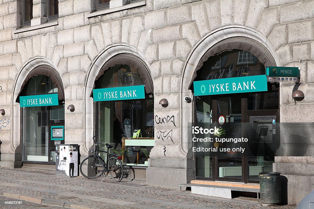 Jyske banca in Danimarca - Foto stock royalty-free di Banca