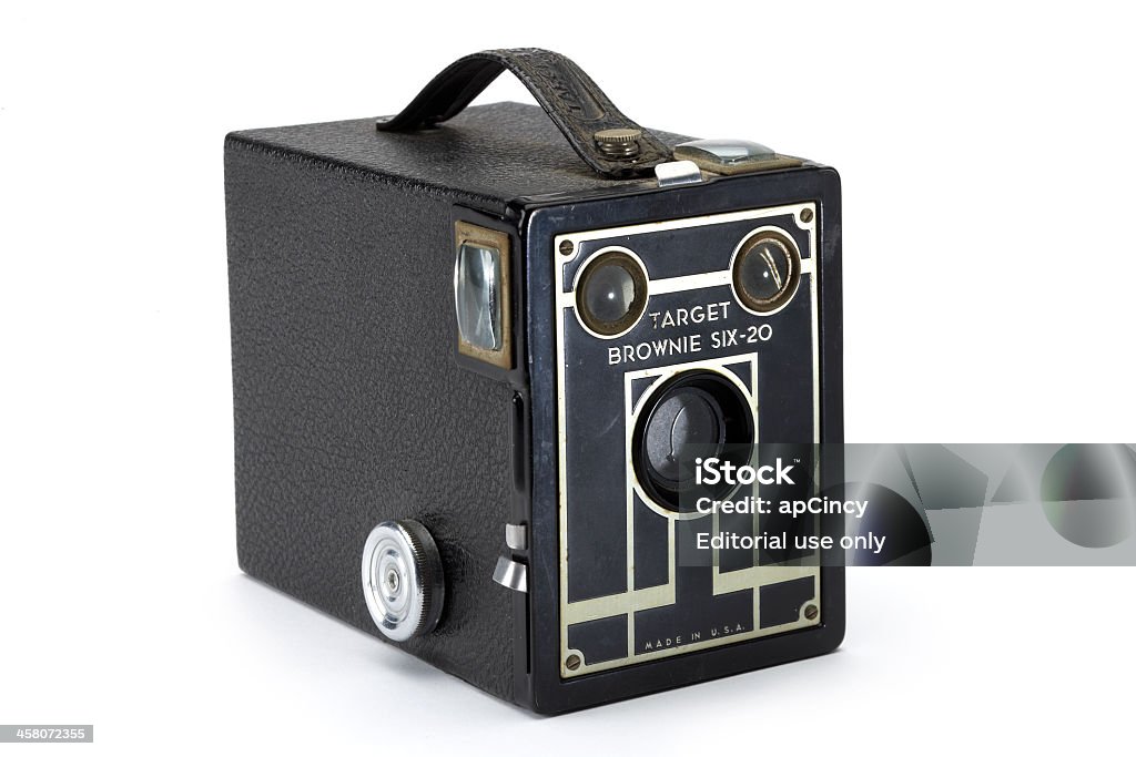 Kodak Brownie Cámara de caja - Foto de stock de Caja libre de derechos