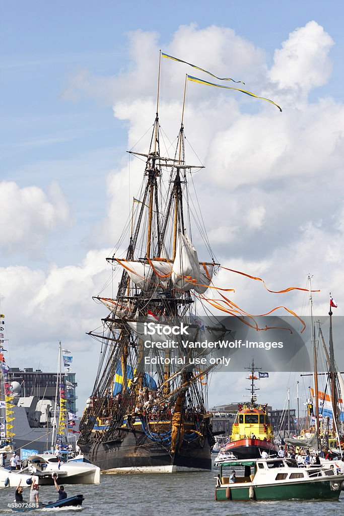 sailship Götheborg - アムステルダムのロイヤリティフリーストックフォト