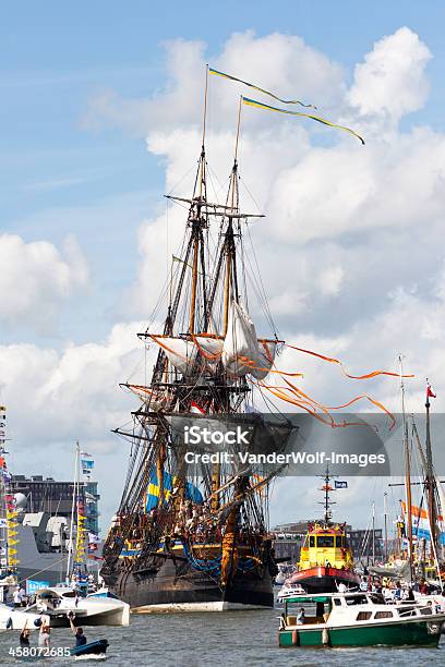 Sailship Götheborg - Fotografias de stock e mais imagens de Amesterdão - Amesterdão, Beira d'Água, Cultura Holandesa