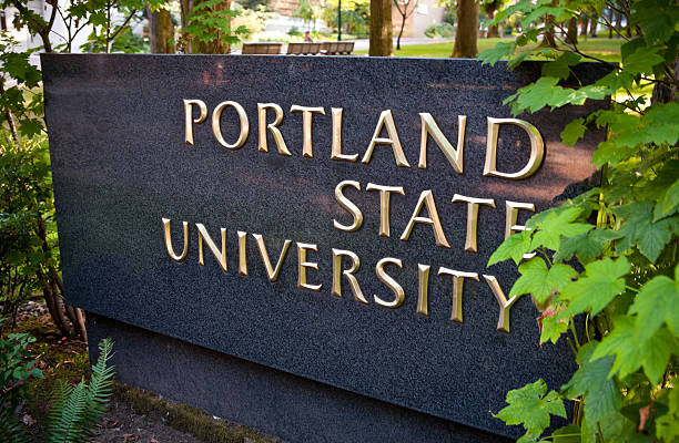 Portland State University stock photo