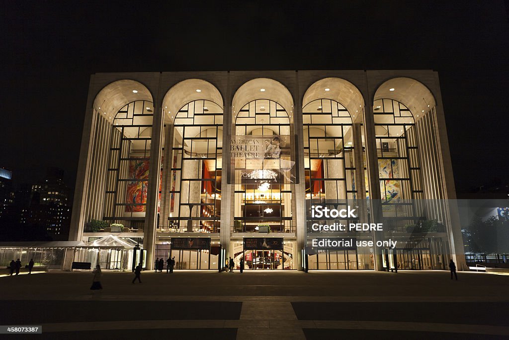 Lincoln Center - Foto de stock de Museu Metropolitano de Arte royalty-free