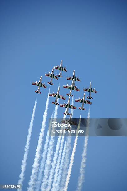 Tricolor Arrows Stock Photo - Download Image Now - Accuracy, Achievement, Aerobatics