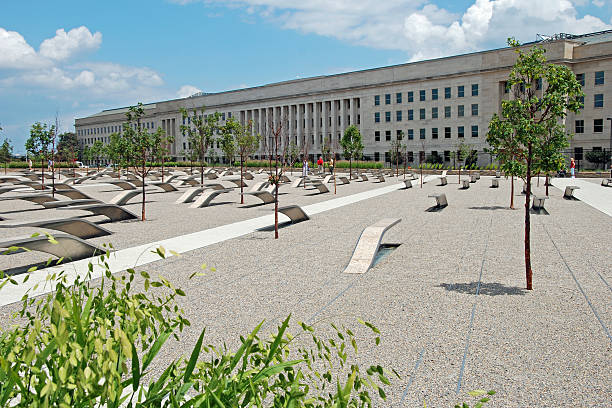 Monumento en el Pentágono, en Washington, DC - foto de stock