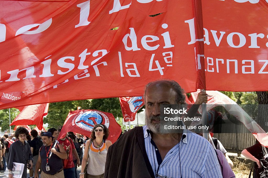 Anti-Kapitalismus-Demonstration Protest - Lizenzfrei G8 Stock-Foto