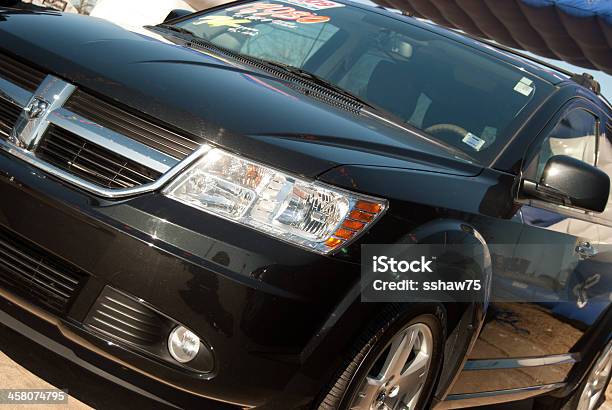 Black 2009 Dodge Caliber Hatchback At Dealership Stock Photo - Download Image Now - 2009, Black Color, Business