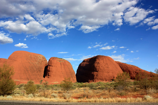 Red rocks in Purnululu National Park in the Kimberley