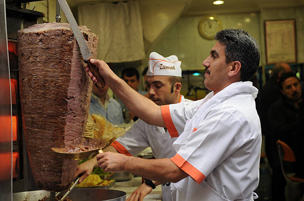 Doner Kebap, Istanbul stock photo